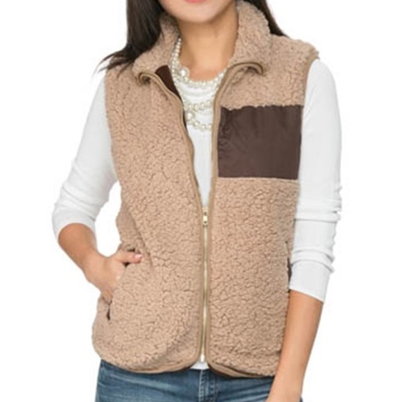 Denim, Boots, and Bling Jackets & Blazers - Camden Vest in Camel